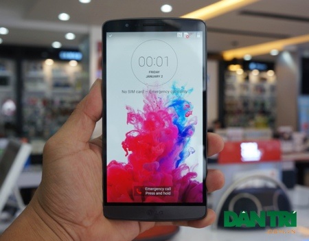 Đập hộp LG G3 phiên bản 16 GB giá 12,9 triệu đồng - 12 Máy khởi chạy Android 4.4 Kitkat cùng giao diện được tuỳ biến mới