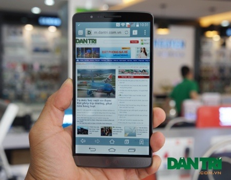 LG G3 phổ biến gấp 2 lần so với G2 - 1 Đập hộp LG G3 phiên bản 16 GB giá 12,9 triệu đồng