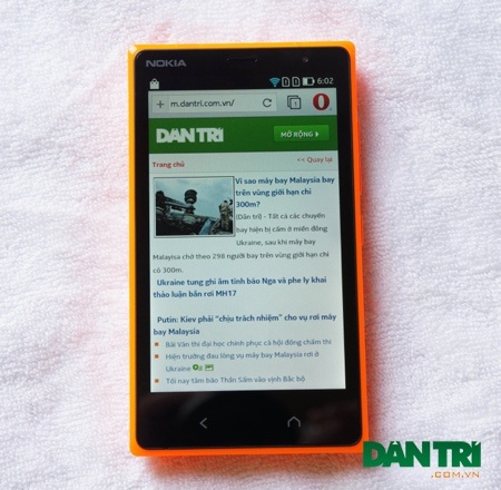 Đánh giá chi tiết điện thoại Nokia X2 vừa bán trên thị trường - 7 Cận cảnh Nokia X2 chính hãng tại Việt Nam