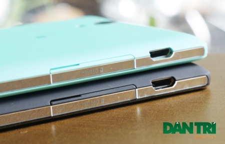 Ở cạnh trái là nơi đặt khe thẻ nhớ