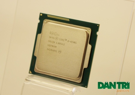 80% lượng CPU của Intel trên toàn cầu sẽ sản xuất tại Việt Nam - 2 CPU Haswell được sản xuất tại Nhà máy Intel Việt Nam