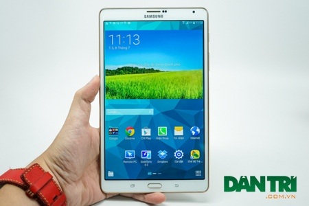 Đập hộp bộ đôi Galaxy Tab S chính hãng tại Việt Nam - 4 Sản phẩm đầu tiên trong bộ đôi Tab S là phiên bản màn hình 8.4 inch