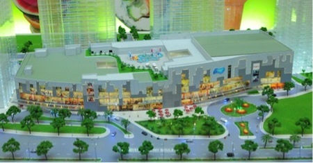 Mô hình dự án Trung tâm thương mại SC VivoCity (tọa lạc tại quận 7, TP.HCM)