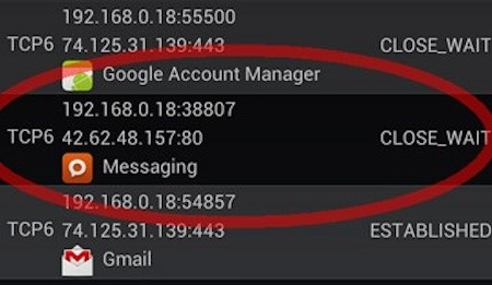 Sao lưu ứng dụng tin nhắn SMS và chuyển về IP ở Trung Quốc
