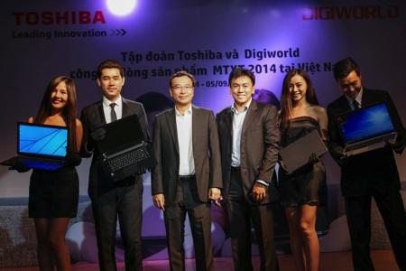 Toshiba giới thiệu 4 dòng laptop mới tại Việt Nam