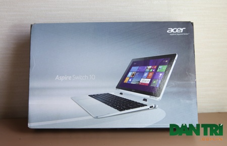 Đập hộp máy tính bảng lai Acer Switch 10 đầu tiên tại Việt Nam - 3 Hộp đựng sản phẩm