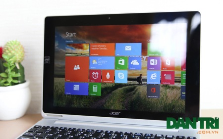 Đập hộp máy tính bảng lai Acer Switch 10 đầu tiên tại Việt Nam - 14 Máy dùng một màn hình