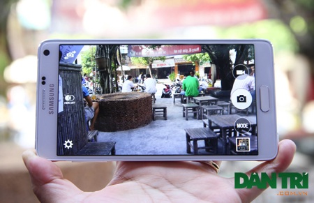 Cảm nhận nhanh Galaxy Note 4: Thiết kế đẹp, tính năng đa nhiệm hay - 6 Máy trang bị camera chính 16 Mpx