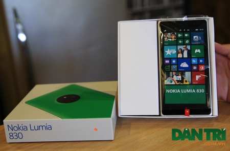 Đập hộp Lumia 830 chính hãng tại Việt Nam - 1 Đập hộp Lumia 830 chính hãng tại Việt Nam