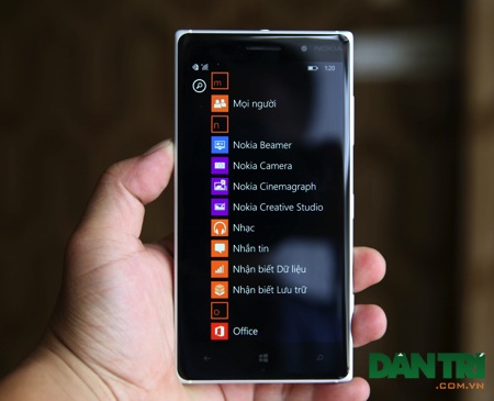 Đánh giá Lumia 830: Thiết kế mỏng, chụp ảnh đẹp, giá tốt - 7 Những ứng dụng quen thuộc của Nokia