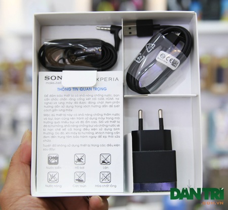 Đập hộp Xperia Z3 chính hãng tại Việt Nam - 4 Gọn gàng và đơn giản hơn nhiều