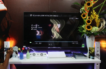 Sony trưng bày loạt sản phẩm gây chú ý tại Sony Show 2014 - 13 Khu vực thử nghiệm âm thanh