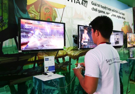 Sony trưng bày loạt sản phẩm gây chú ý tại Sony Show 2014 - 12 Khu vực máy chơi game cầm tay