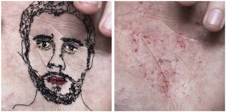 Lòng bàn tay rớm máu sau mỗi lần cống hiến vì nghệ thuật.