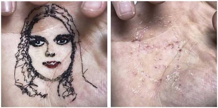 Lòng bàn tay rớm máu sau mỗi lần cống hiến vì nghệ thuật.