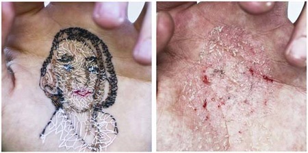 Lòng bàn tay rớm máu sau mỗi lần cống hiến vì nghệ thuật.