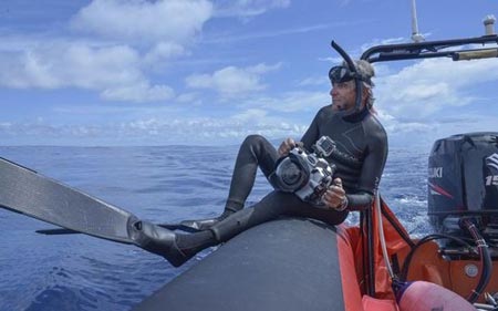 Khoảnh khắc sinh con kỳ diệu của cá nhà táng dưới đại dương - 3 Kurt Amsler, người ghi lại khoảnh khắc kỳ diệu trong thế giới tự nhiên.