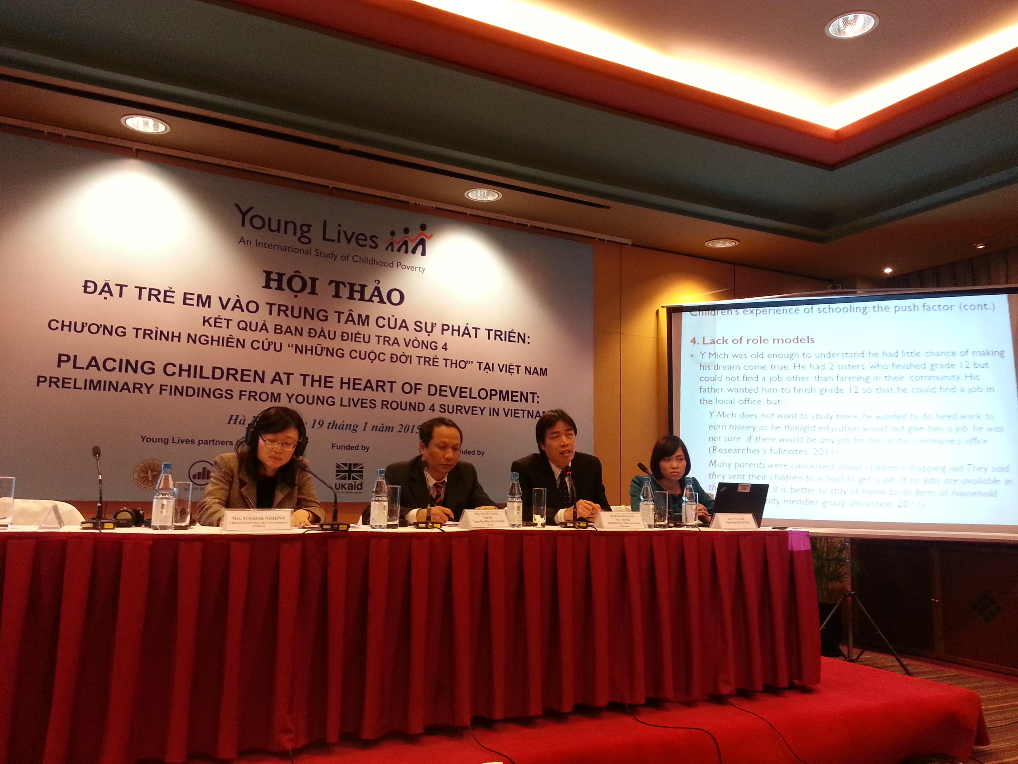 Đặt trẻ em vào trung tâm của sự phát triển