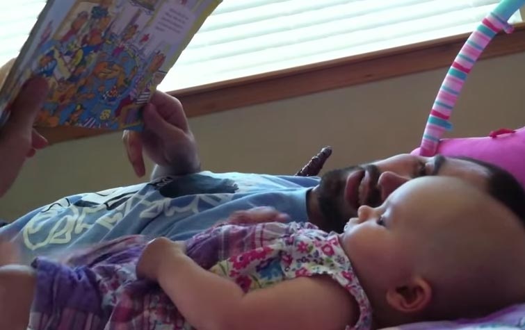 Cảm động đoạn clip ông bố ung thư gửi lại cho con gái nhỏ - 1 Nick Magnotti và con gái bé bỏng.