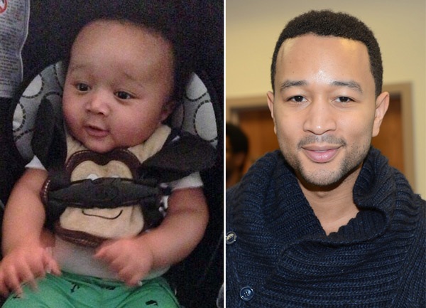 11 em bé sinh ra đã giống người nổi tiếng - 9 John Legend.