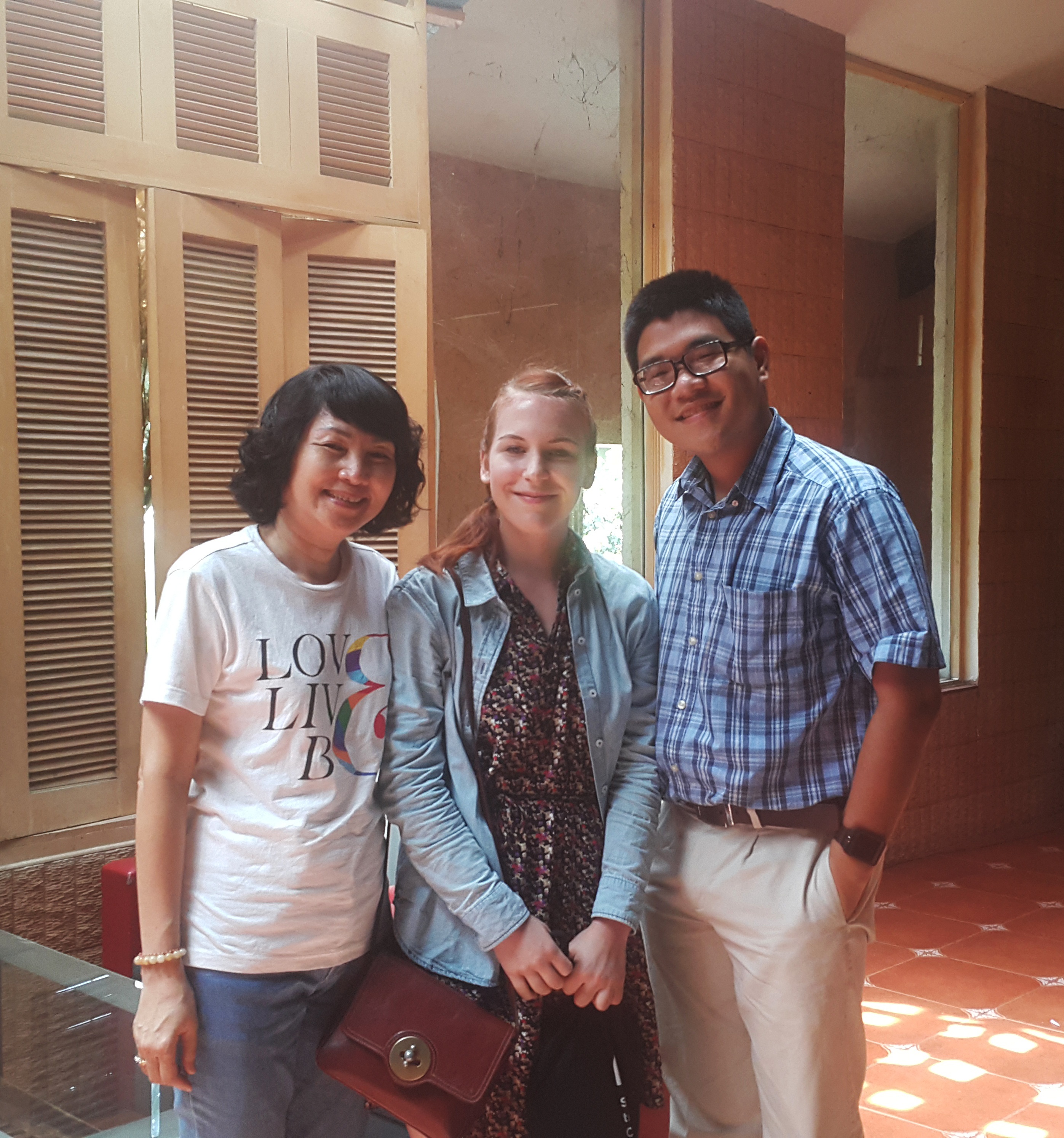 Cậu bạn Teddy ngày ấy giờ đã chững chạc và hạnh phúc hơn.