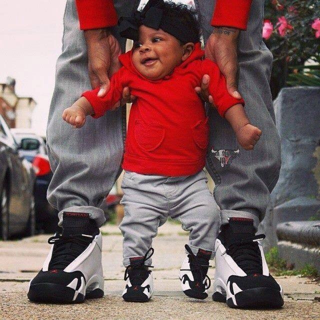 Đáng yêu bộ ảnh "cha nào con nấy" - 4 Huyền Anh