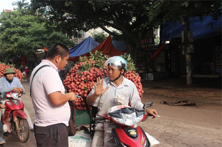 Nhà vườn này đang đòi giá 15.000 đ/kg