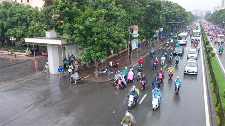 Giao thông khu vực trường Đại học quốc gia