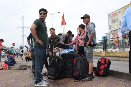 Đồ đạc về quê lỉnh kỉnh