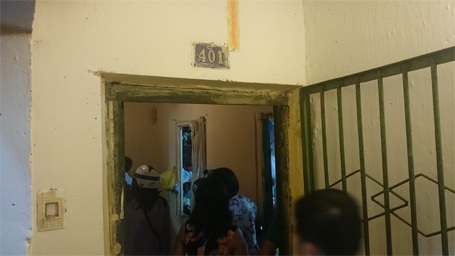 Căn phòng 401 - nơi diễn ra vụ khống chế con tin