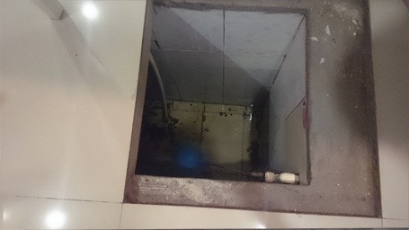 Người Hà Nội thức trắng đêm “canh” nước sạch - 4 Bể chứa nước của nhiều nhà dân luôn trọng tình trạng cạn nước
