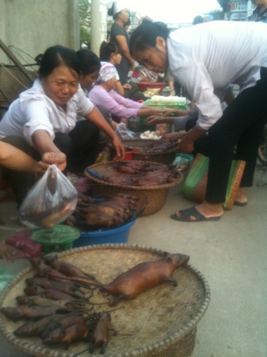 Món thịt chuột hấp lá chanh vừa ngon vừa lạ