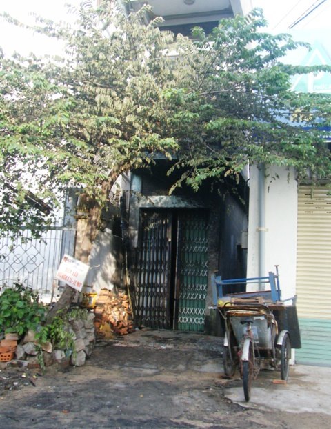 Hiện trường vụ cháy - Ảnh: D. Công