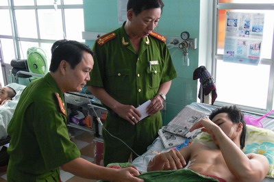 Lực đang dần bình phục và có thể xuất viện trong tuần tới. (Ảnh: Doãn Công)