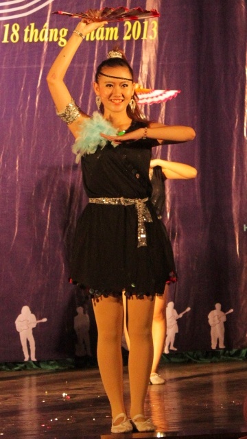 Sức trẻ, sự nhiệt huyết, sáng tạo trong những tiết mục làm cho đêm thi càng sôi động