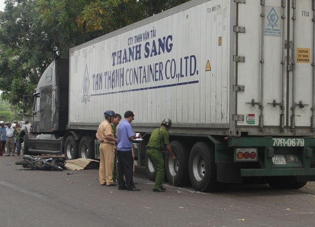 Hiện trường vụ tai nạn