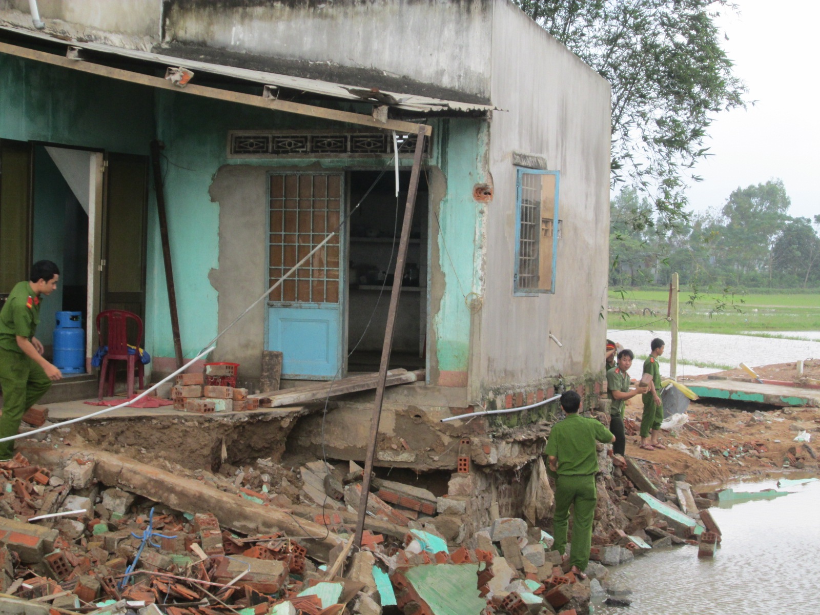 18 người chết do lũ vừa qua tại Bình Định