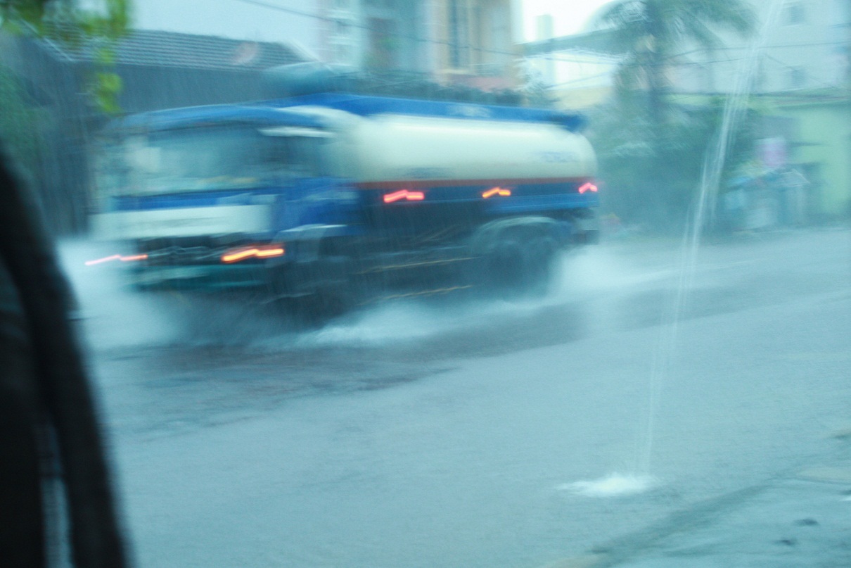 Mưa lớn ở Quy Nhơn