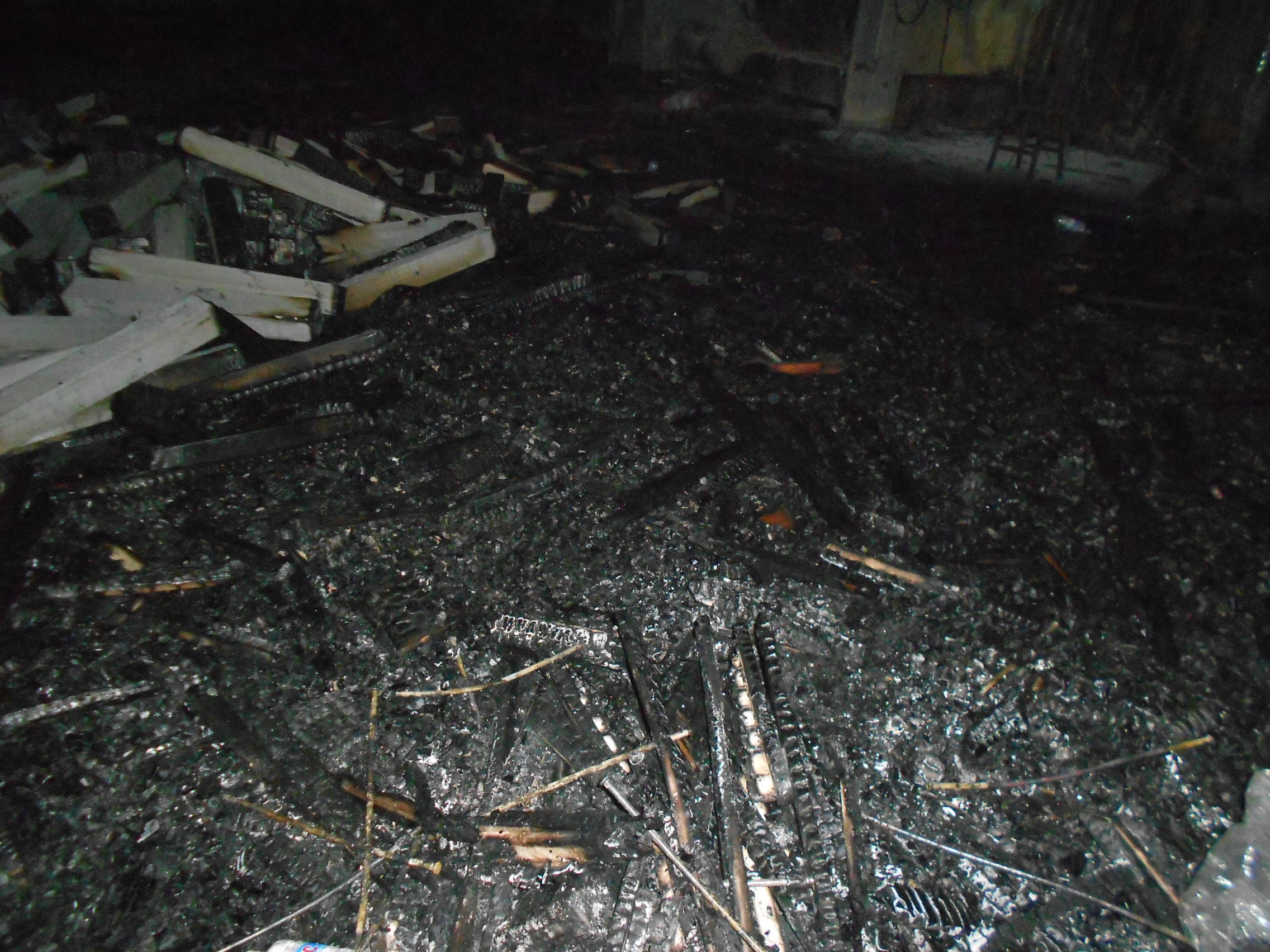 Hiện trường đám cháy