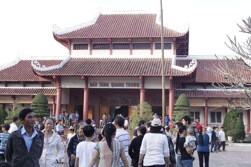 Hơn 211 tỷ đồng mở rộng, nâng cấp bảo tàng Quang Trung - 1 Bảo tàng Quang Trung (huyện Tây Sơn, Bình Định) hàng năm đón hàng vạn lượt khách du lịch đến thăm