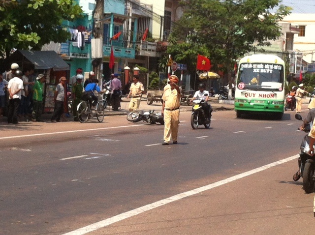 Hiện trường vụ tai nạn