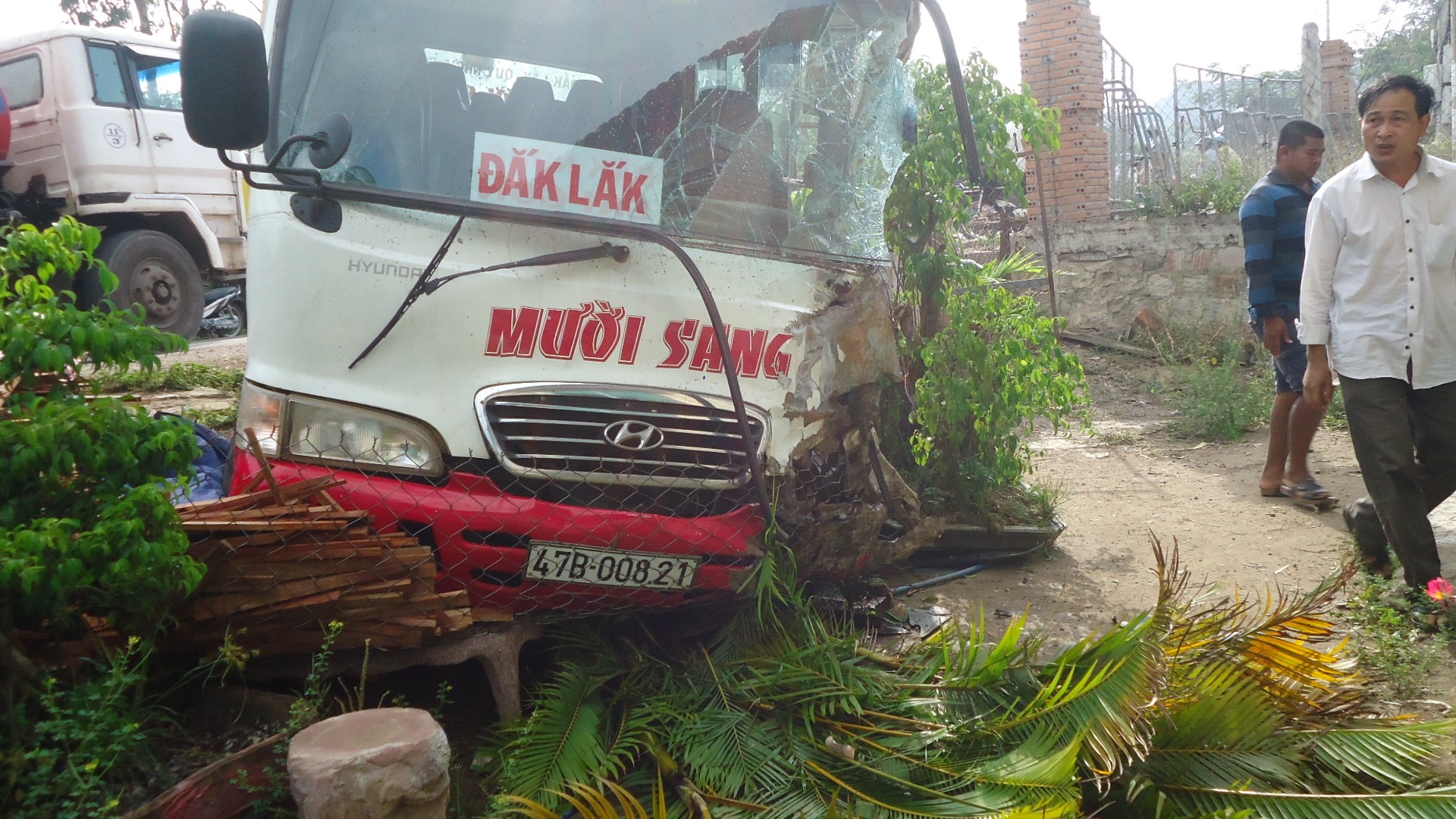 Hiện trường vụ tai nạn