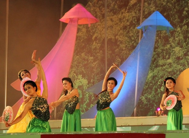 Những tiết mục nghệ thuật tại đêm bế mạc 