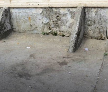 Hiện trường nơi nạn nhân tự tưới xăng lên người rồi tự thiêu