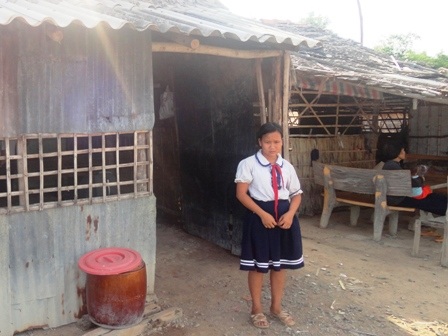 Căn nhà nhỏ cất nhờ trên đất người khác