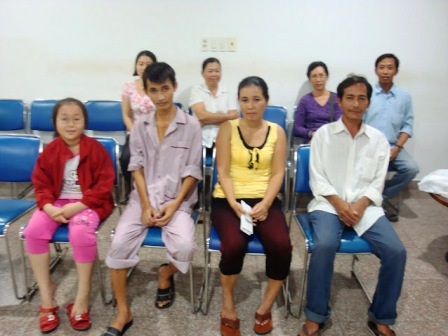 Em Nguyễn Đức Tâm phải nhập viện trở lại