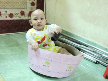 Mừng sinh nhật đầu tiên và cuộc sống mới của bé Nhân Hòa