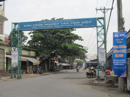 Ngoại ô TPHCM nghỉ xả hơi sáng đầu năm