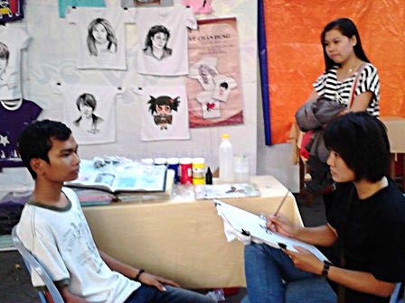 Không chỉ viết chữ, các ông đồ còn vẽ tranh