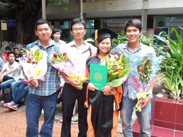 Cô sinh viên bé hạt tiêu Phan Thị Ngọc Anh nay đã trở thành cử nhân ngành Xã hội học